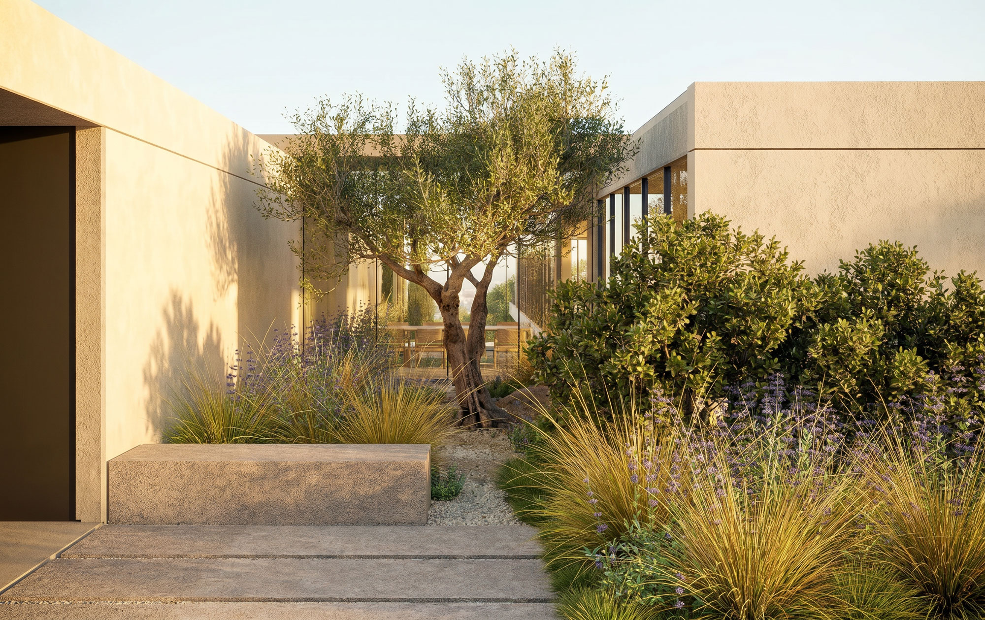 1075-Entrance-Courtyard-front-view-C