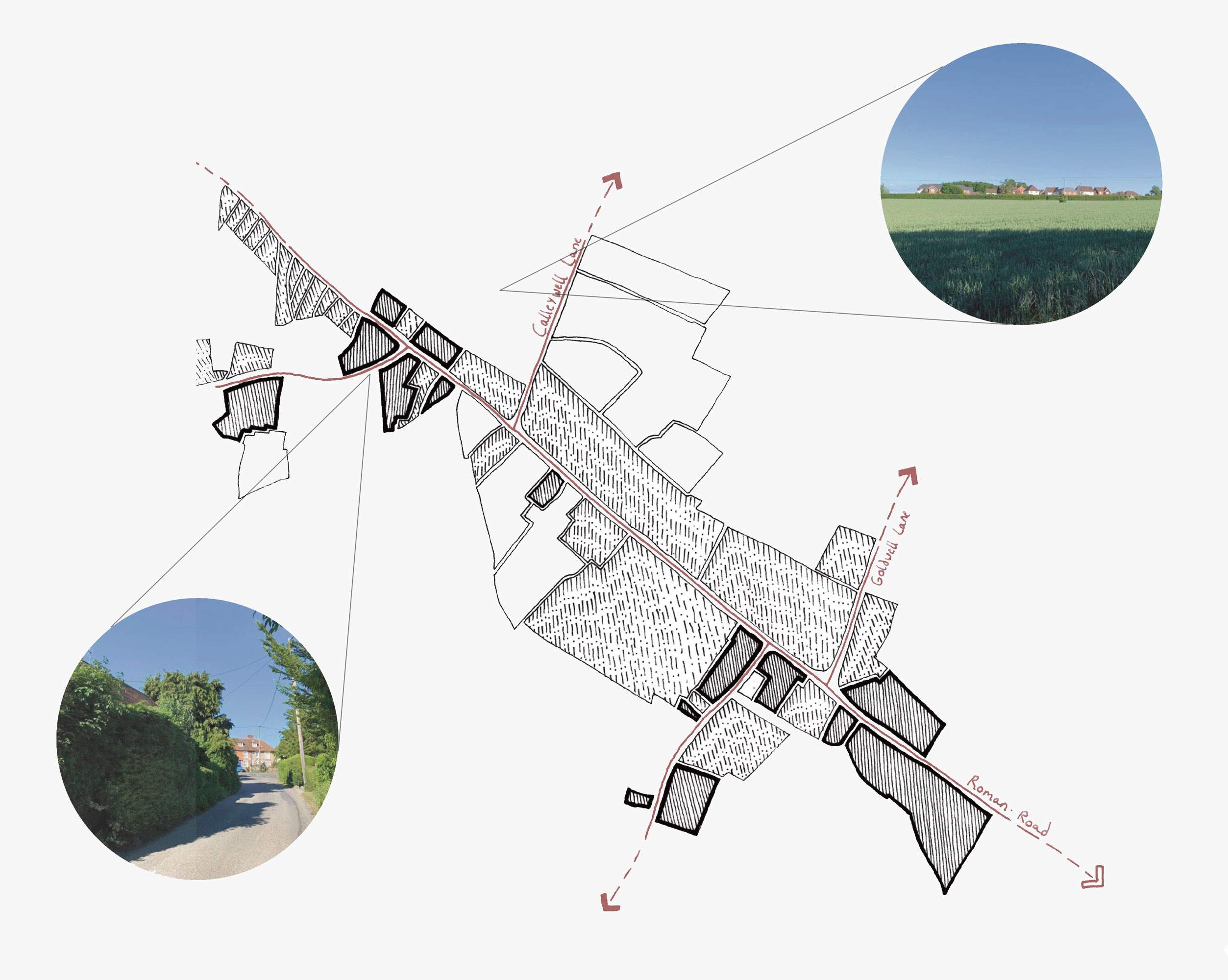 UK-2317-CLTG_Site-Analysis_Aldington-Plan---Settlement-Development-(with-photos)-C