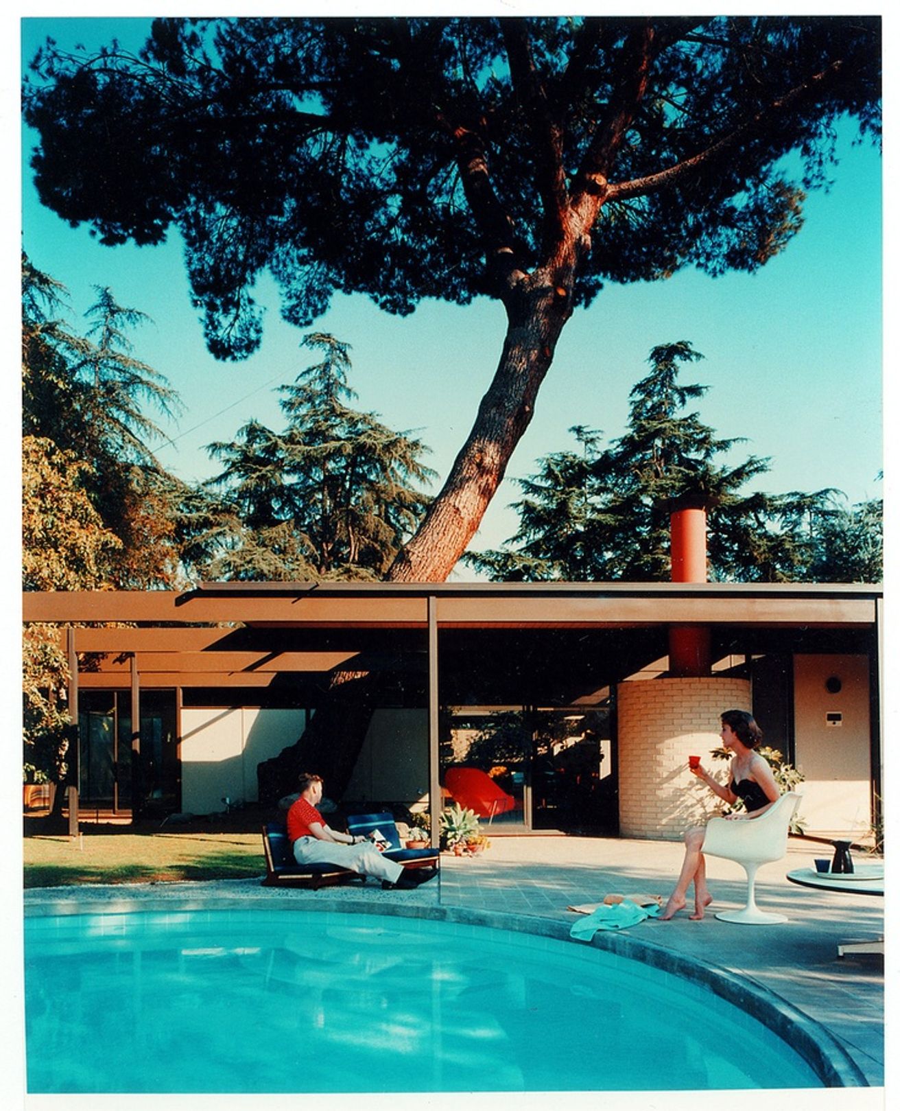Case Study House 20, Bass House, 1947, Buff Hensman