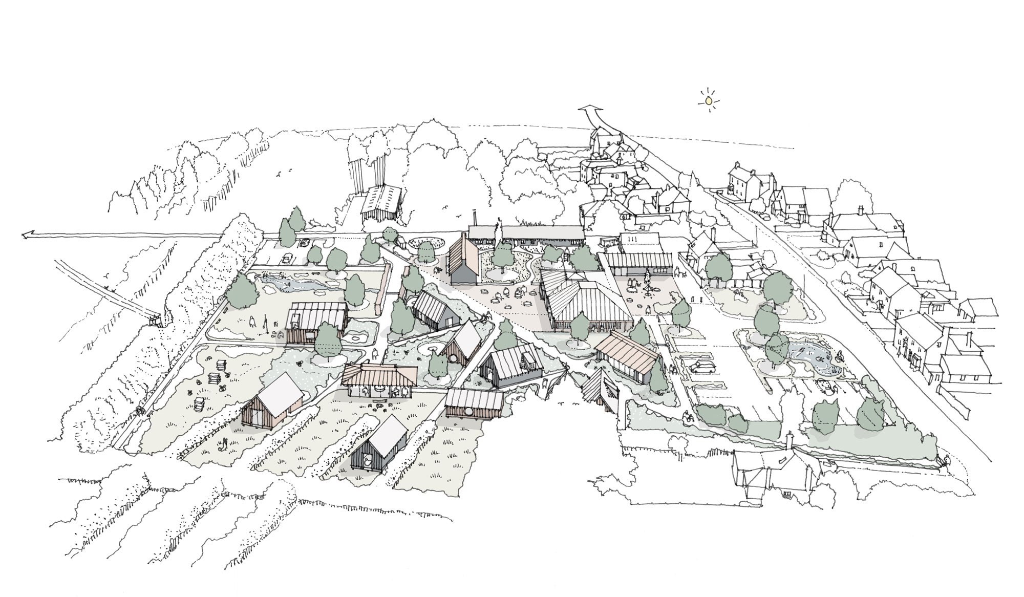 UK-2601-PGSH_Isometric-Overview-Perspective-Sketch-C